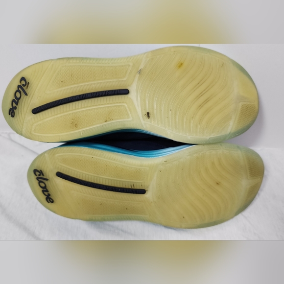 CLOVE CORE CLASSIC NURSING SHOES, UNISEX, 8.5 WOMEN, MEN 7, BLUE / AQUA - Picture 11 of 11